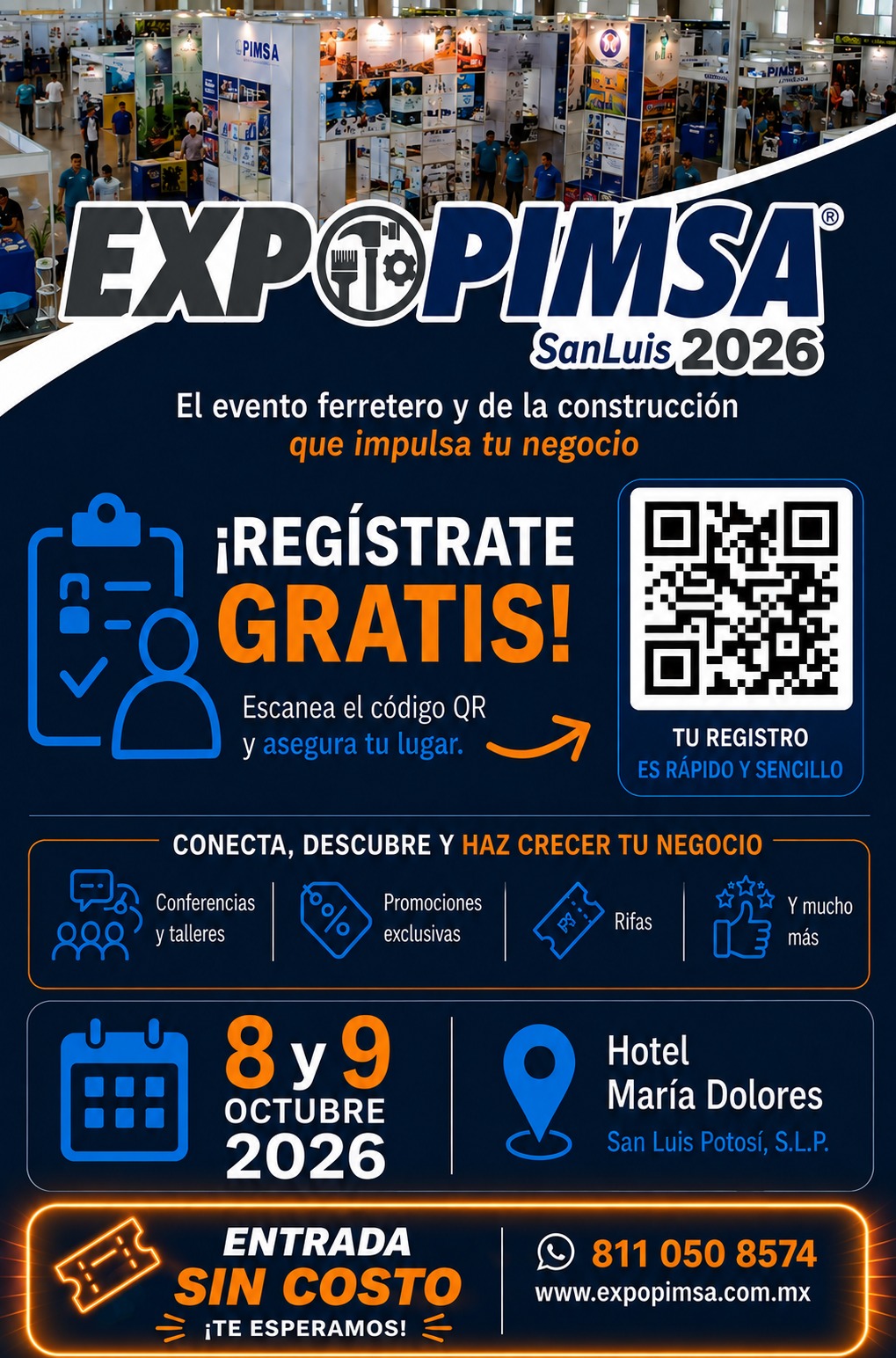 Flyer 9na EXPO PIMSA San Luis 2026